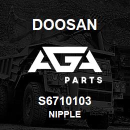 S6710103 Doosan Nipple | AGA Parts