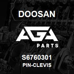 S6760301 Doosan PIN-CLEVIS | AGA Parts