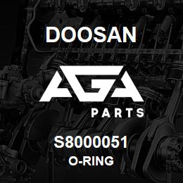 S8000051 Doosan O-RING | AGA Parts