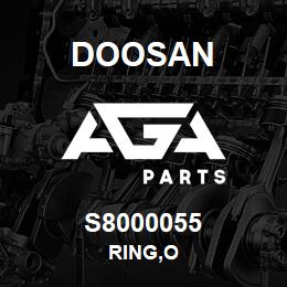 S8000055 Doosan RING,O | AGA Parts