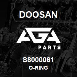 S8000061 Doosan O-RING | AGA Parts