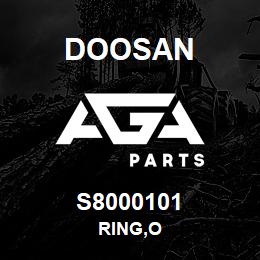 S8000101 Doosan RING,O | AGA Parts