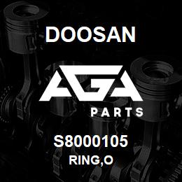 S8000105 Doosan RING,O | AGA Parts