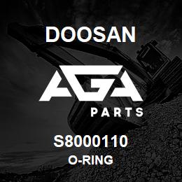 S8000110 Doosan O-RING | AGA Parts