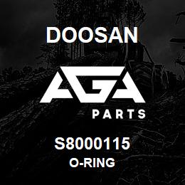 S8000115 Doosan O-RING | AGA Parts