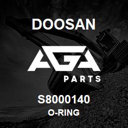 S8000140 Doosan O-RING | AGA Parts