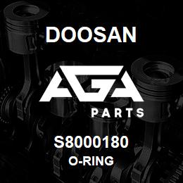 S8000180 Doosan O-RING | AGA Parts