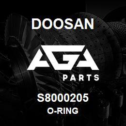 S8000205 Doosan O-RING | AGA Parts