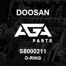 S8000211 Doosan O-RING | AGA Parts