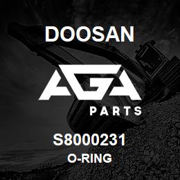 S8000231 Doosan O-RING | AGA Parts