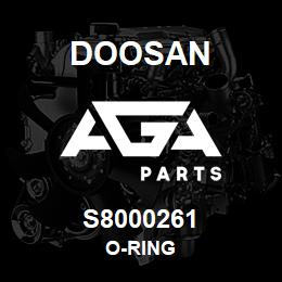 S8000261 Doosan O-RING | AGA Parts