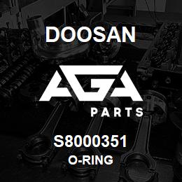 S8000351 Doosan O-RING | AGA Parts