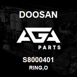 S8000401 Doosan RING,O | AGA Parts