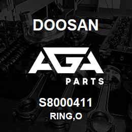 S8000411 Doosan RING,O | AGA Parts