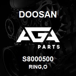 S8000500 Doosan RING,O | AGA Parts