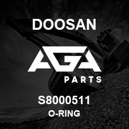 S8000511 Doosan O-RING | AGA Parts