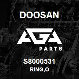 S8000531 Doosan RING,O | AGA Parts