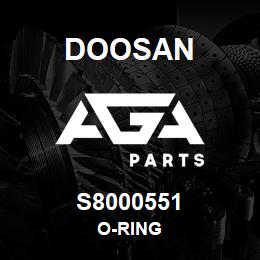 S8000551 Doosan O-RING | AGA Parts