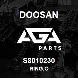 S8010230 Doosan RING,O | AGA Parts