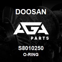 S8010250 Doosan O-RING | AGA Parts