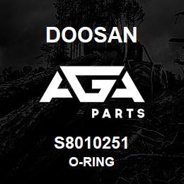 S8010251 Doosan O-RING | AGA Parts