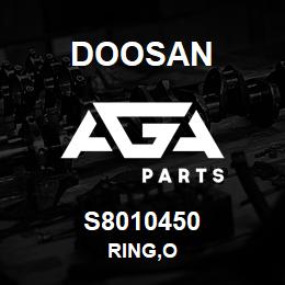 S8010450 Doosan RING,O | AGA Parts