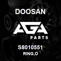 S8010551 Doosan RING,O | AGA Parts