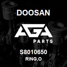 S8010650 Doosan RING,O | AGA Parts