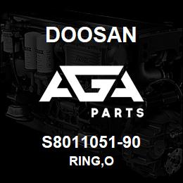 S8011051-90 Doosan RING,O | AGA Parts