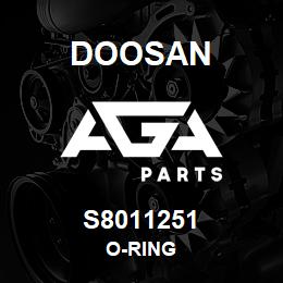 S8011251 Doosan O-RING | AGA Parts