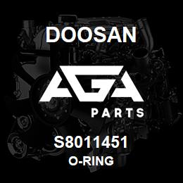 S8011451 Doosan O-RING | AGA Parts