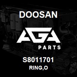 S8011701 Doosan RING,O | AGA Parts