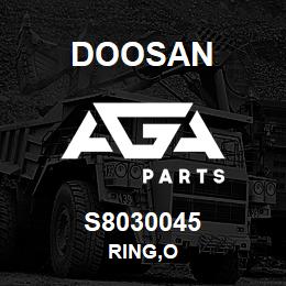 S8030045 Doosan RING,O | AGA Parts