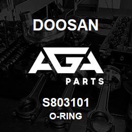 S803101 Doosan O-RING | AGA Parts