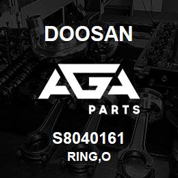 S8040161 Doosan RING,O | AGA Parts