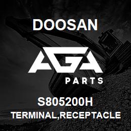 S805200H Doosan TERMINAL,RECEPTACLE | AGA Parts