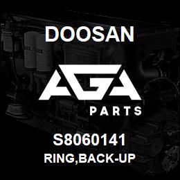 S8060141 Doosan RING,BACK-UP | AGA Parts