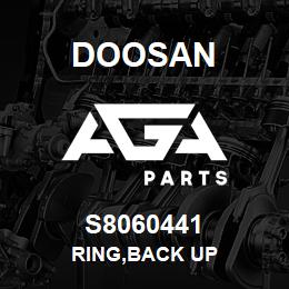 S8060441 Doosan RING,BACK UP | AGA Parts