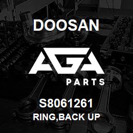 S8061261 Doosan RING,BACK UP | AGA Parts