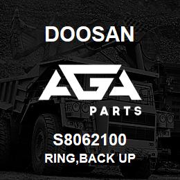 S8062100 Doosan RING,BACK UP | AGA Parts