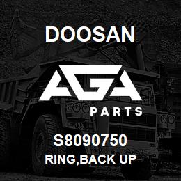 S8090750 Doosan RING,BACK UP | AGA Parts