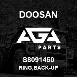 S8091450 Doosan RING,BACK-UP | AGA Parts