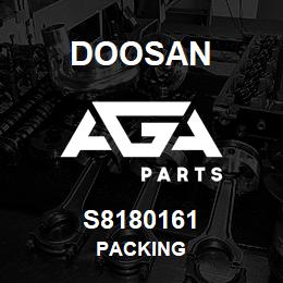 S8180161 Doosan PACKING | AGA Parts