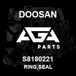 S8180221 Doosan RING,SEAL | AGA Parts