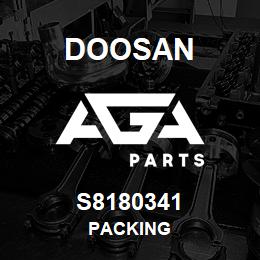 S8180341 Doosan PACKING | AGA Parts