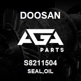 S8211504 Doosan SEAL,OIL | AGA Parts