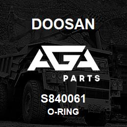 S840061 Doosan O-RING | AGA Parts