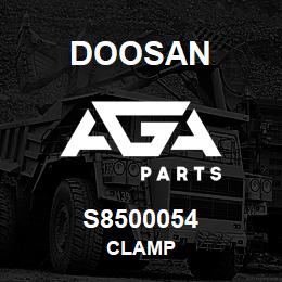 S8500054 Doosan CLAMP | AGA Parts