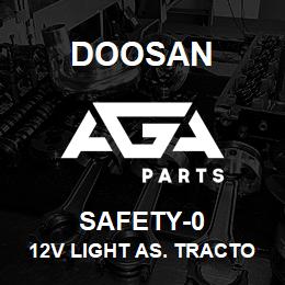 SAFETY-0 Doosan 12V LIGHT AS. TRACTOR LAMP,5IN. DIAMETER | AGA Parts