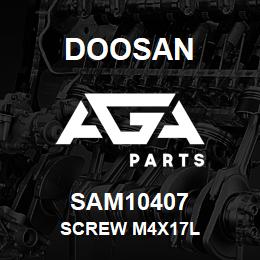 SAM10407 Doosan SCREW M4X17L | AGA Parts